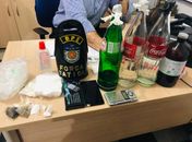 Policiais encontram fabricação caseira de “loló” após flagrar homem com cocaína