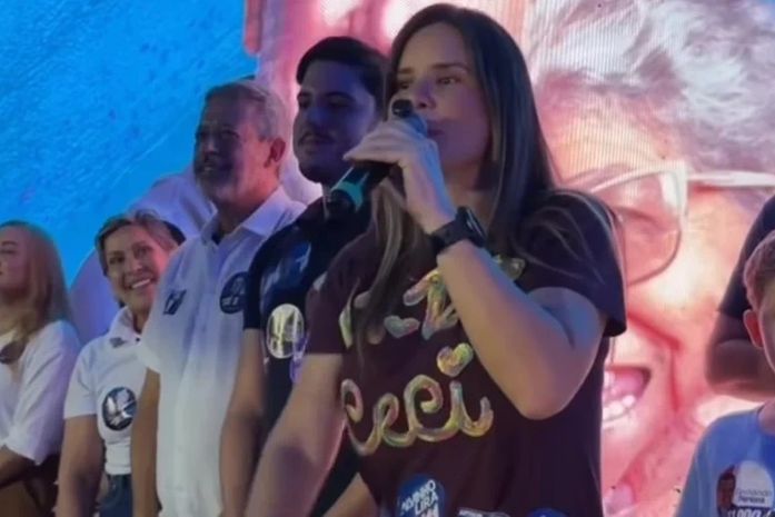 Candidata à ALE, ex-prefeita Ceci marca presença em grande ato do PP na capital alagoana