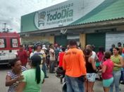 Mulher é assassinada a tiros enquanto trabalhava em supermercado