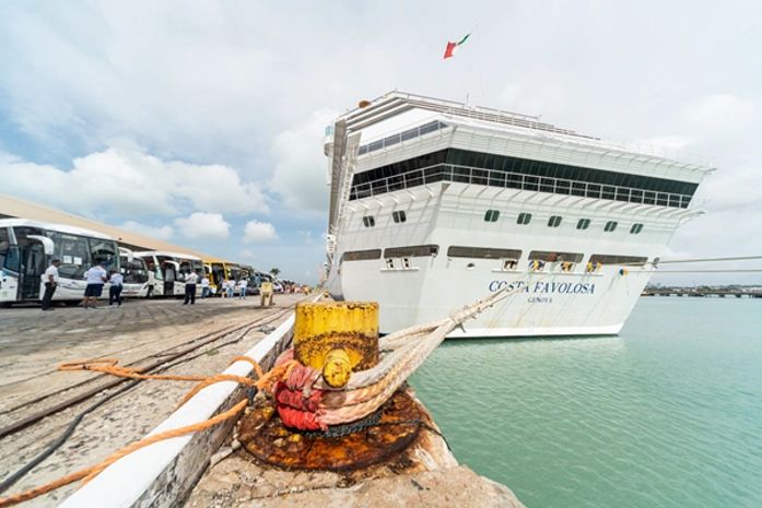 No dia 8 de março o primeiro navio da temporada vai atracar no Porto de Maceió