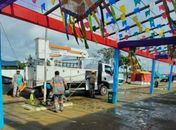 SIPE realiza serviços de manutenção e melhoramento na iluminação do arraial Arroche o Nó