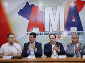Renan Filho garante a prefeitos fazer investimentos superiores neste segundo mandato