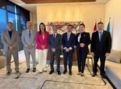 Governador em exercício visita o TCE-AL e participa de ação de incentivo à leitura