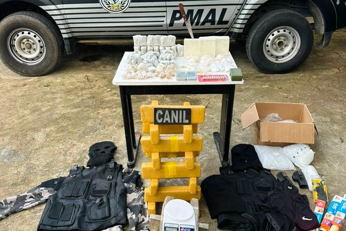 Drogas e munições: mais de 26 kg de entorpecentes e material bélico são apreendidos em Arapiraca
