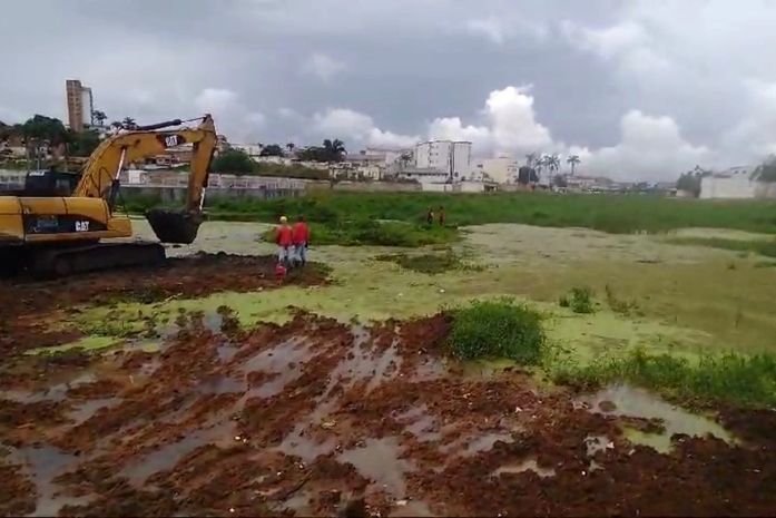 Obras de revitalização no Lago do Goiti alcançam nova etapa