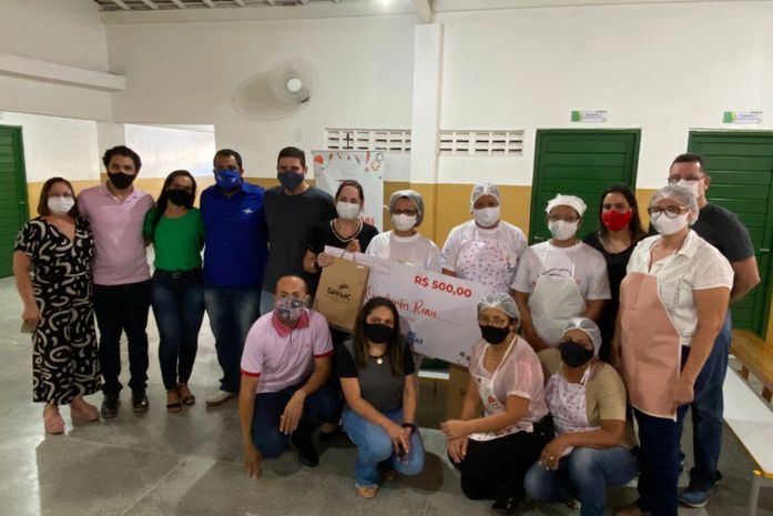 Merendeira da Escola Municipal Rui Barbosa é vencedora de concurso de culinária e irá representar Delmiro Gouveia na etapa estadual