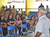Habitualmente Padre Eraldo tem dialogado com o povo discutindo maneiras de investir no município