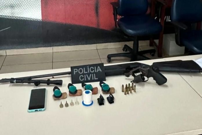 Suspeito de envolvimento em assassinato de jovem  é preso com arma e munições em Murici
