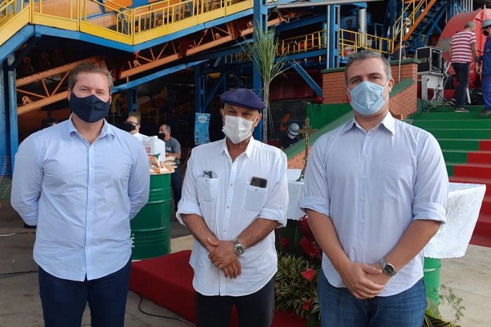Maykon e Marx Beltrão destacam apoio ao setor da cana em Alagoas e participam de Missa na Usina Coruripe