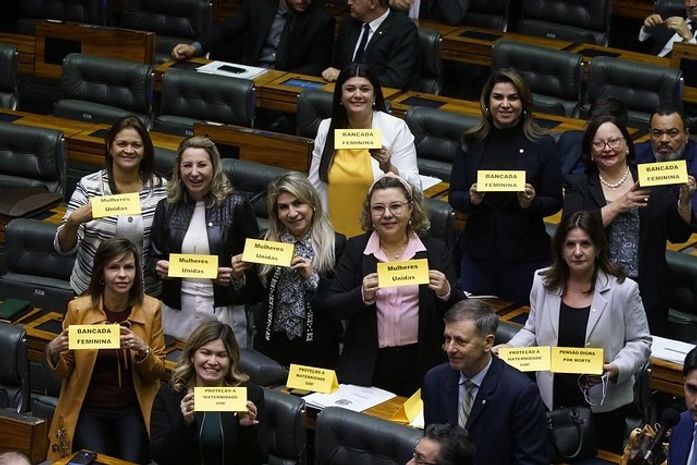 Pressão da bancada feminina altera texto da reforma da previdência