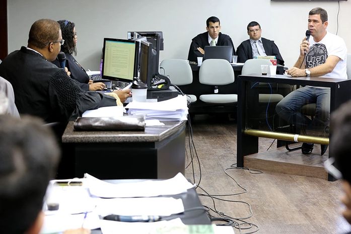 Luciano Lucena foi interrogado na manhã desta terça-feira (8)