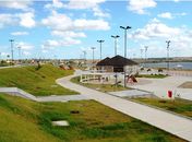 Rede elétrica do Lago do Perucaba foi roubada no período do carnaval e espaço público está as escuras 