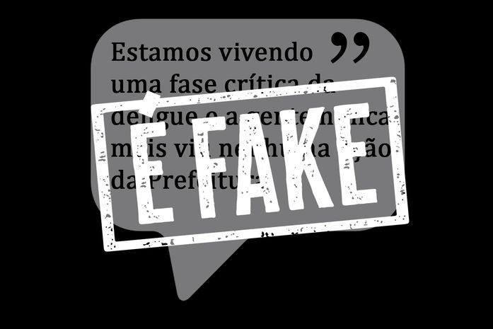 É fake que Prefeitura não tenha ação de combate à dengue