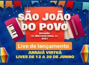 Prefeitura de Palmeira dos Índios divulgará lista dos artistas que participarão do Arraiá Virtuá nesta quarta (9)
