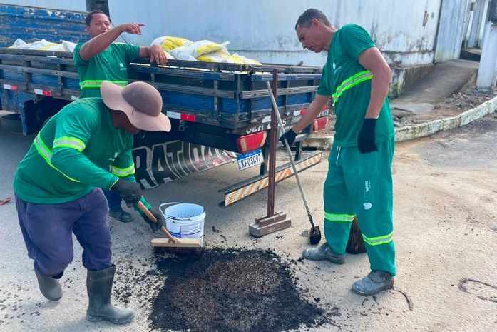 Prefeitura de Branquinha inicia Operação Tapa-Buracos para melhorar mobilidade e segurança nas vias
