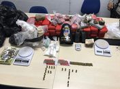Operação policial apreende 50kg de drogas no bairro do Clima Bom