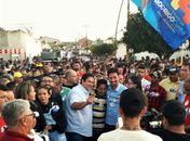 David Barros abençoou e Girau abraçou Rodrigo Cunha