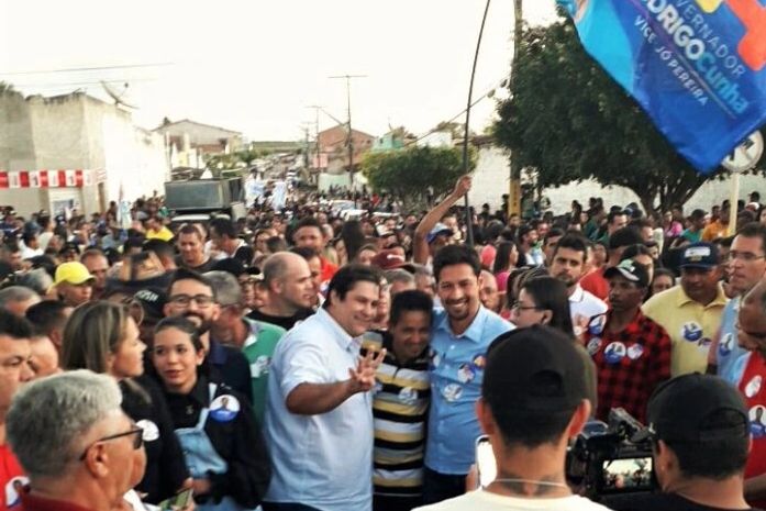 David Barros abençoou e Girau abraçou Rodrigo Cunha