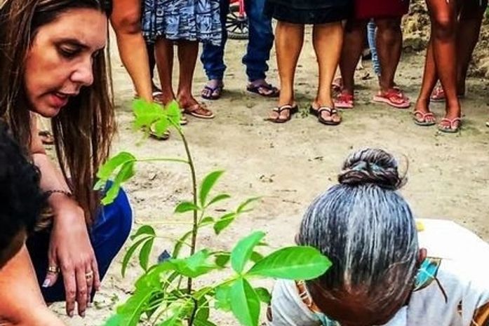 Com o apoio da deputada estadual, Jó Pereira o Projeto “Um Quilombo de Baobás” ressignifica o sagrado dos territórios pretos. Salve, deputada!