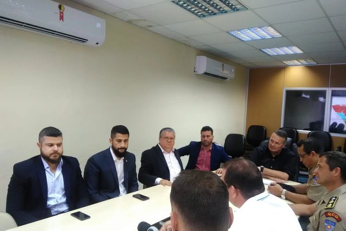 Operação reuniu delegados na sede da SSP, em Maceió