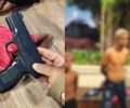 Adolescentes suspeitos de assaltos no Parque do Centenário são apreendidos com simulacro

