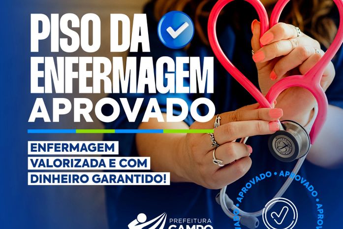 Projeto do novo piso da Enfermagem em Campo Alegre foi aprovado e servidores já receberão este mês