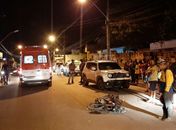 Durante ultrapassagem, condutor de moto é atingido por carro na AL 101 Norte 