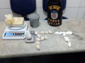 Policiais prende acusado de tráfico com cocaína e crack após denúncia
