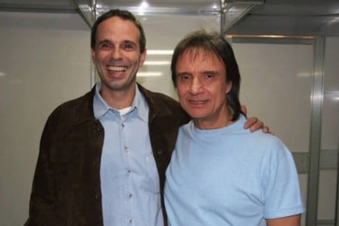 Dudu Braga e o pai, Roberto Carlos.