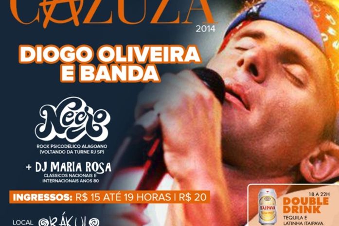 Tributo a Cazuza 2014 com Diogo Oliveira