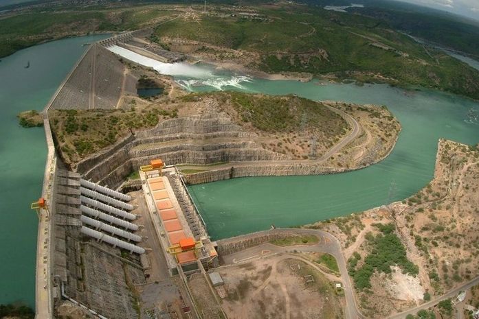 Vazão da Hidrelétrica de Xingó é elevada para 1.600 m3/s a partir desta terça (03)