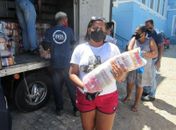 Cestas básicas serão entregues no estacionamento da SMTT nesta quarta-feira (19)