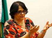 A ministra da Mulher, da Família e dos Direitos Humanos, Damares Alves