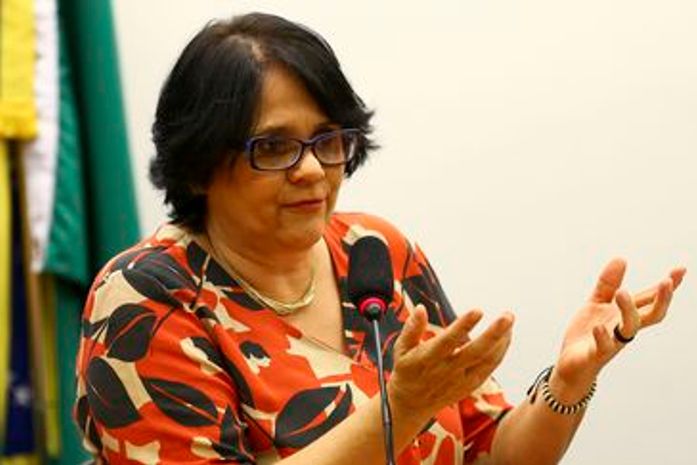 A ministra da Mulher, da Família e dos Direitos Humanos, Damares Alves