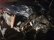 Quatro pessoas ficam feridas em colisão entre carros na BR-316