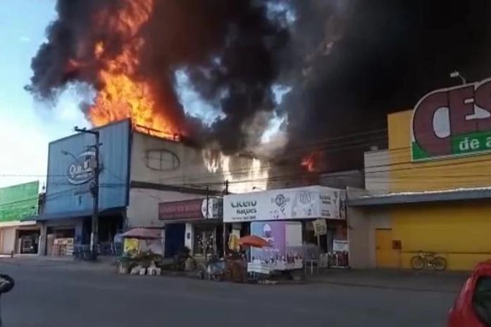 Incêndio atingiu estabelecimento