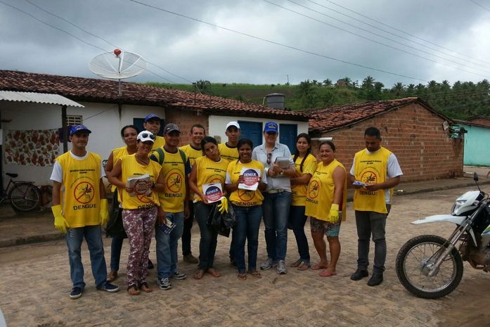 Vigilância Epidemiológica realiza mutirão contra a dengue em Jequiá da Praia