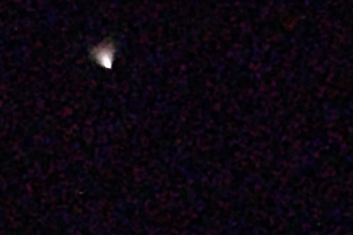Objeto iluminado foi visto no céu de cidades de AL por volta das 19h.