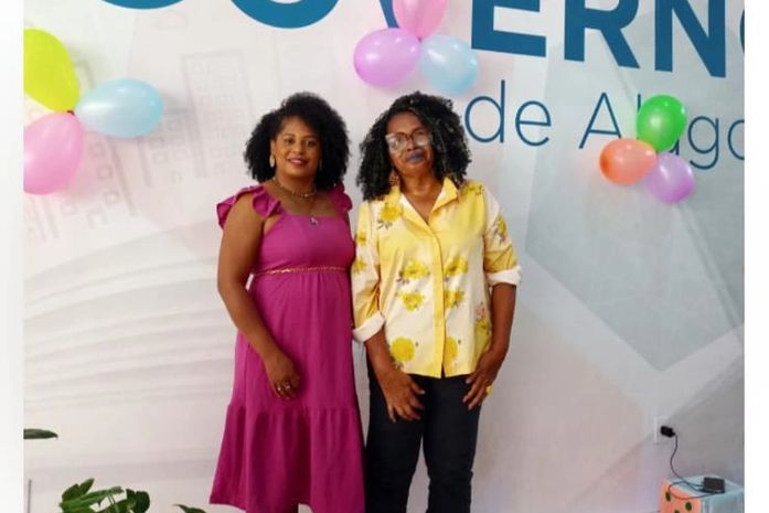 Sentimos sua falta no Quilombo Lagoa do Algodão.- falou Aparecida Nunes para esta ativista, Arísia Barros