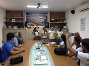  Alunos do Ebep apresentam proposta para  resíduo industrial em torneio regional de robótica