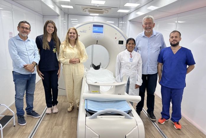 Paulão leva carreta da saúde para Palmeira dos Índios