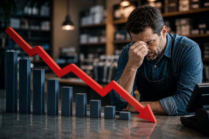 Confiança dos comerciantes recua e chega ao nível mais baixo de 2026