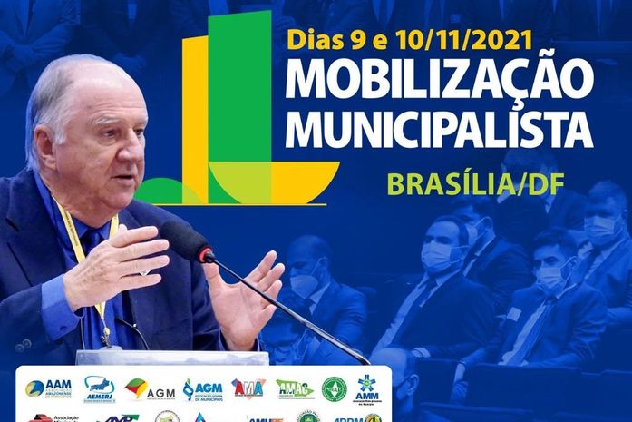 CNM convoca mobilização municipalista em Brasília nos dias 9 e 10 de novembro