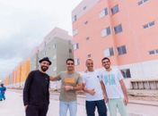 Prefeito JHC visita Parque da Lagoa e anuncia que prédios vão se tornar tela para mural do artista visual Kobra