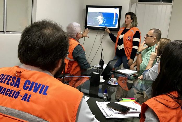 Chuvas: alguns pontos de Maceió registram quase 100 mm, informa Defesa Civil