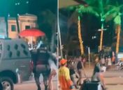 Casal de turistas de MG é preso após confusão em bar e desacato a policiais em Maceió