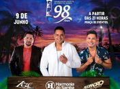 Zezo, Harmonia do Samba e Allejandro Swingado na festa da turística cidade de Porto de Pedras
