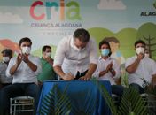Governador de Alagoas autoriza construção de creche e anuncia novos investimentos para Traipu