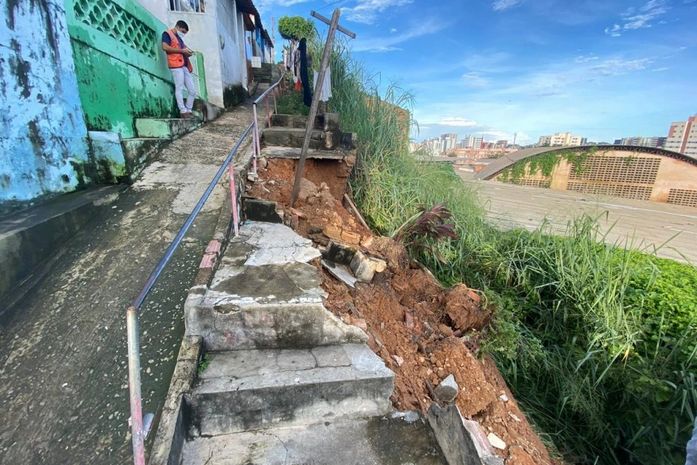 Defesa Civil atendeu 21 ocorrências de deslizamento de barreiras nas últimas 24h