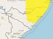 Inmet emite alerta de chuvas para 63 municípios de Alagoas até este sábado